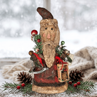Santa with Horse & Wagon