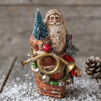 Santa In Chimney
