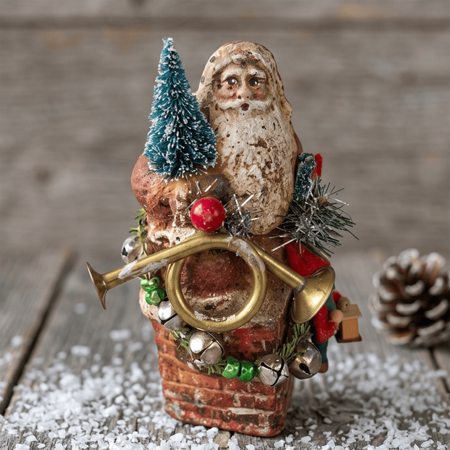 Santa In Chimney