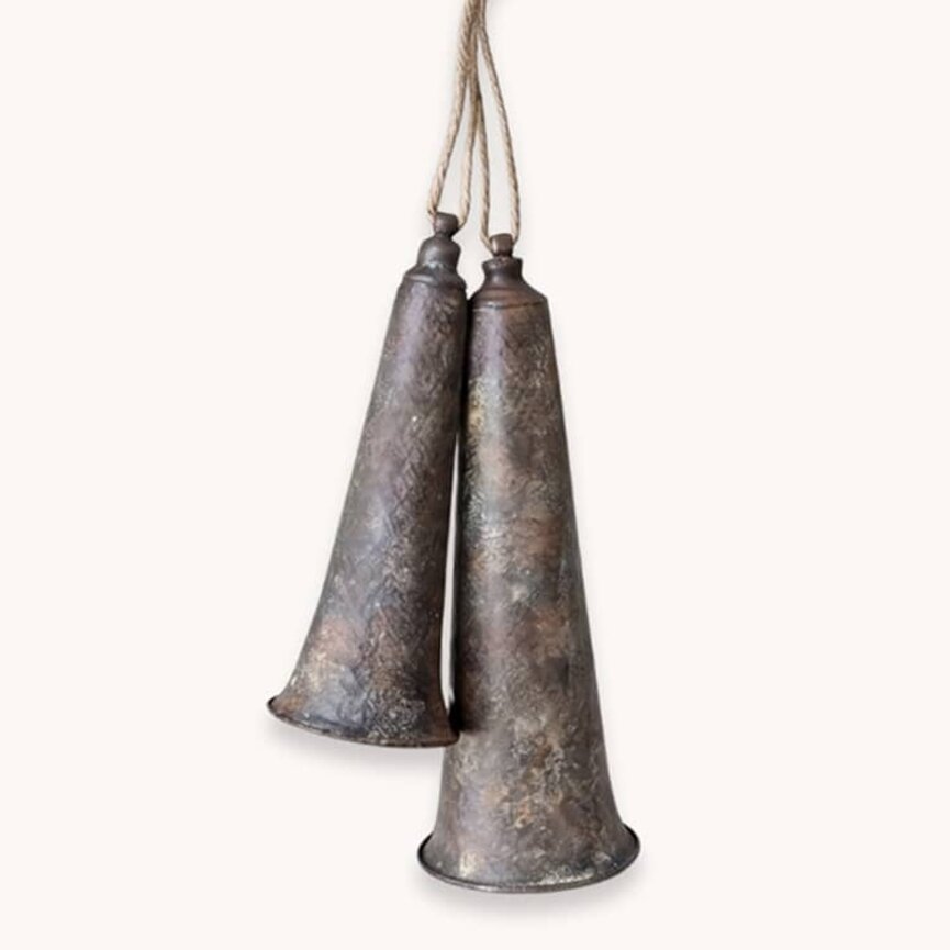 Bellagio Bells Set 2 Earthen - 17"