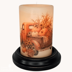 Harvest Truck Candle Sleeve - Antique Vanilla