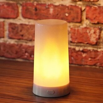 Fia Flame LED Orange Flame Candle - 5"