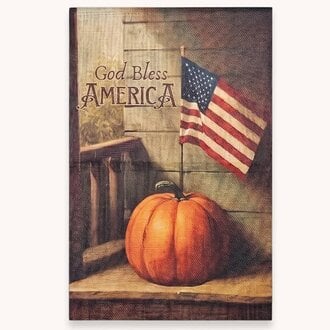 God Bless America Garden Flag