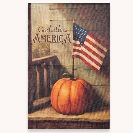 God Bless America Garden Flag