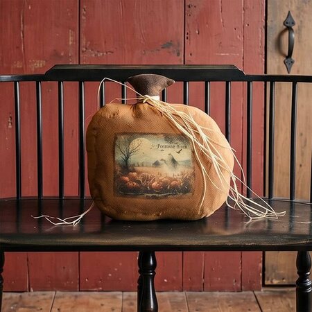 Ghost In The Pumpkin Patch Harvest Pillow