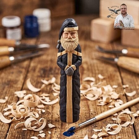 Santa Dark Blue Suit - 6"