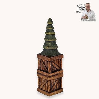Tree on Two Crates - 5"