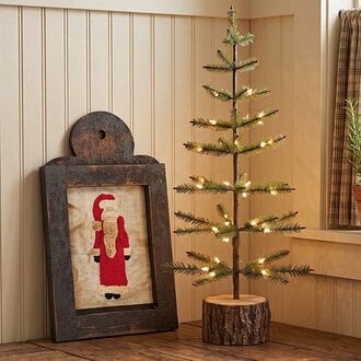 Tall Slim Santa Needle Punch Sampler