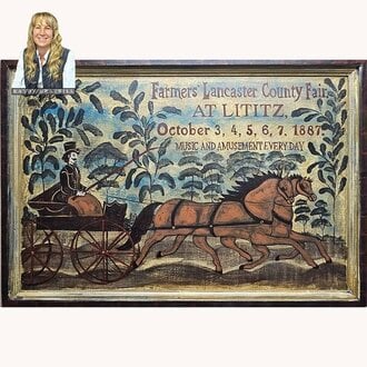 Farmer's Lancaster County Fair at Lititz Original Artwork