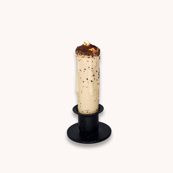 Primitve Cream LED Timer Taper Top Dipped - Various Sizes