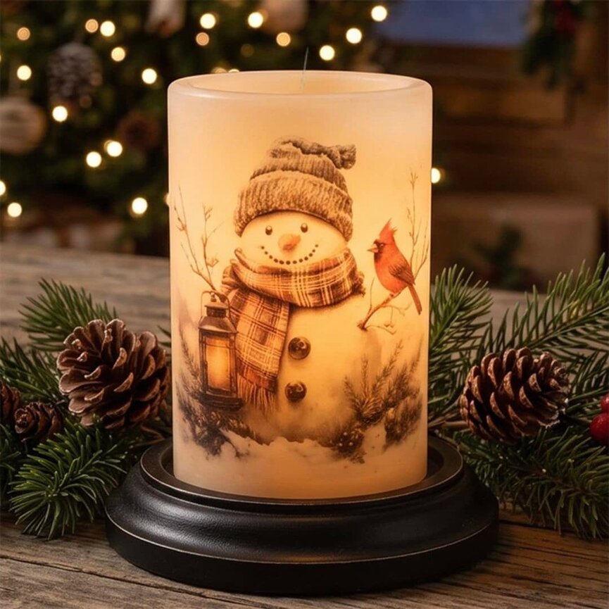 Woodsy Wilbur Candle Sleeve - Antique Vanilla