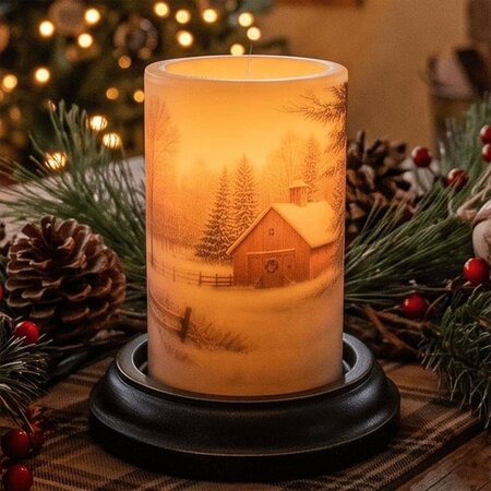 Vintage Lonely Barn Candle Sleeve - Antique Vanilla