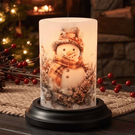 Pinecone Percy Candle Sleeve - Vanilla