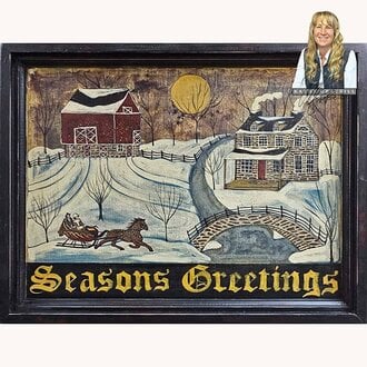 Seasons Greetings Original Artwork
