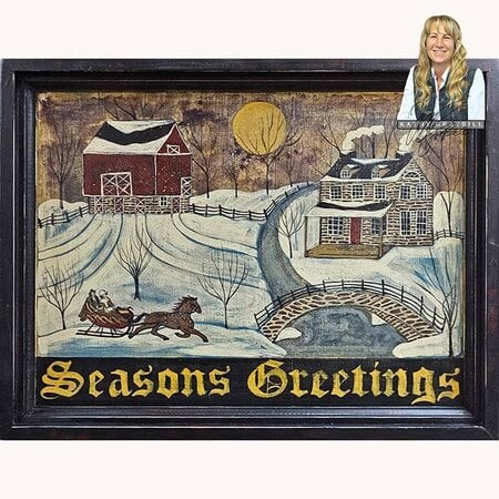 Seasons Greetings Original Artwork