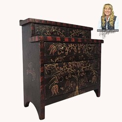 Mini Chest with Drawers Tautom - 14.5"
