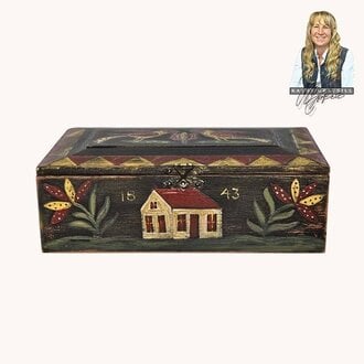 1843 Bird House Black Box
