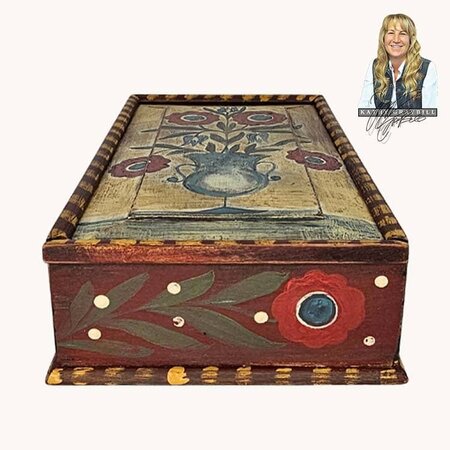 Flowers Candle Box with Slide Lid
