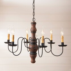 Gettysburg Wood Chandelier in Hartford