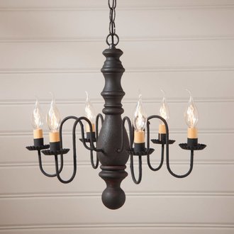 Manassas Wood Chandelier in Hartford