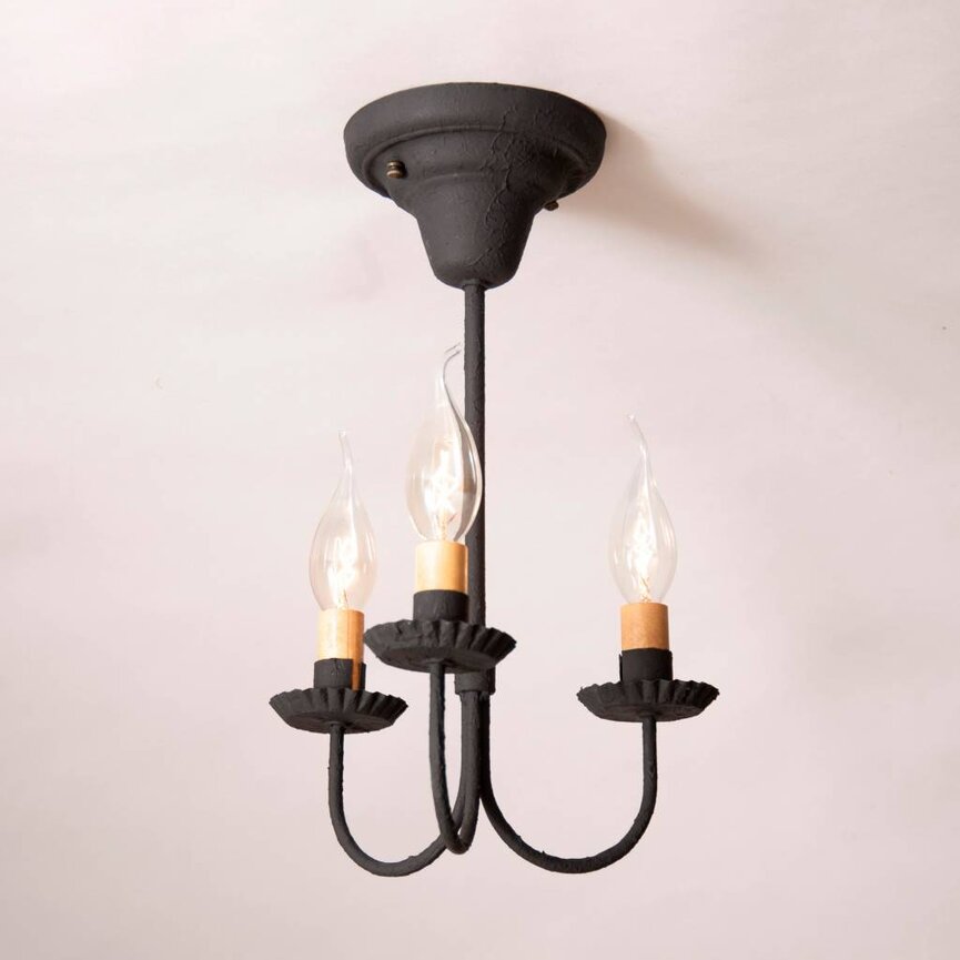 Westford Ceiling Light in Textured Black