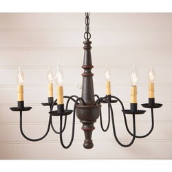 Harrison Wood Chandelier in Americana
