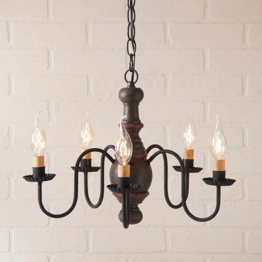 Lancaster Wood Chandelier