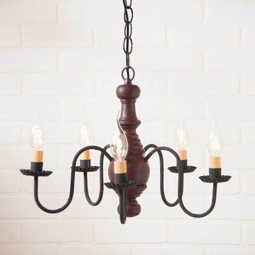 Lancaster Wood Chandelier