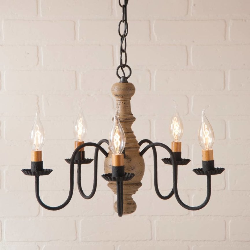 Lancaster Wood Chandelier