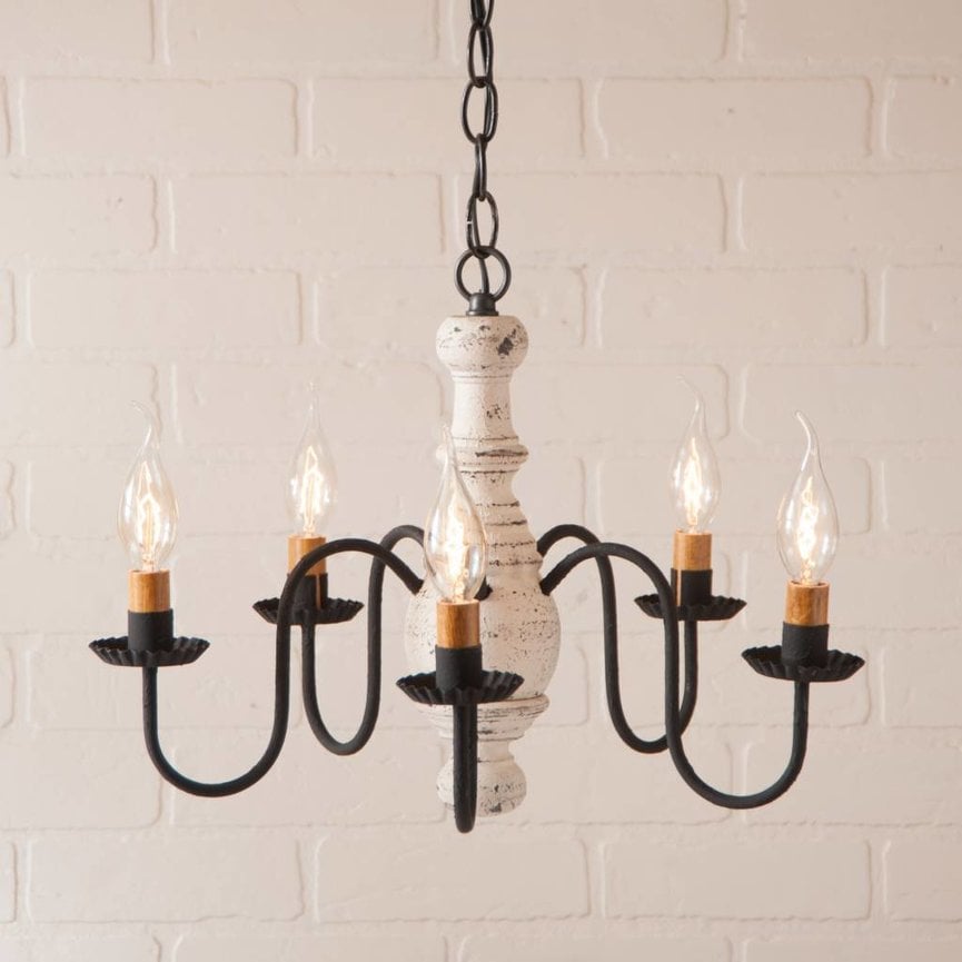 Lancaster Wood Chandelier