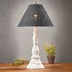 Irvin's Tinware Davenport Lamp with Textured Black Shade in Americana