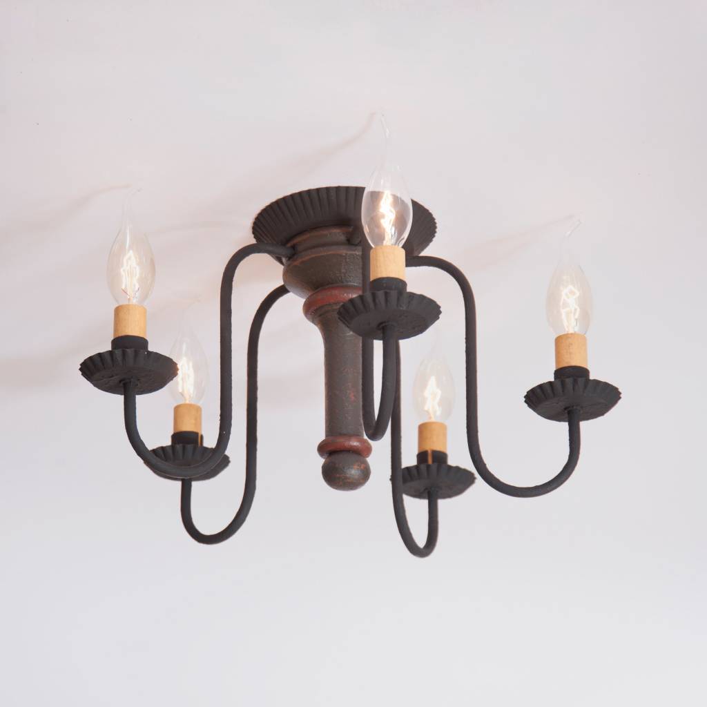 Berkshire Ceiling Light In Americana Colonial Lights Nana S Farmhouse