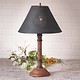 Irvin's Tinware Gatlin Lamp with Textured Black Shade