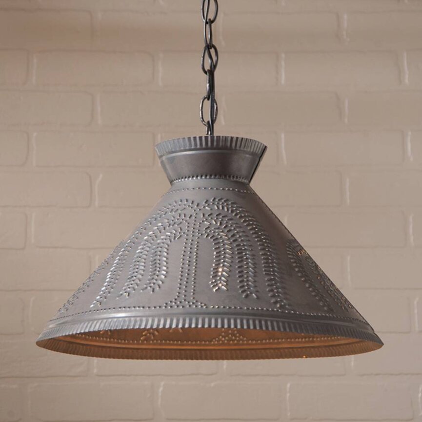 Roosevelt Shade Light with Willow in Kettle Black