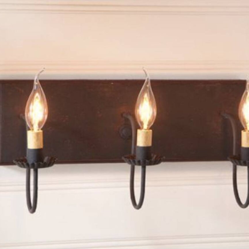 Three Light Vanity Light in Hartford