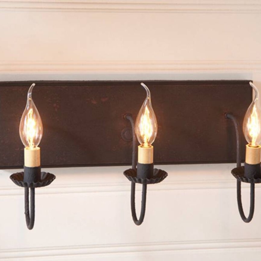 Three Light Vanity Light in Hartford