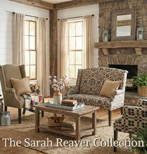 Touches of <span>colonial</span>, the coziness of <span>country</span>, & the simplicity of <span>primitive</span>.
