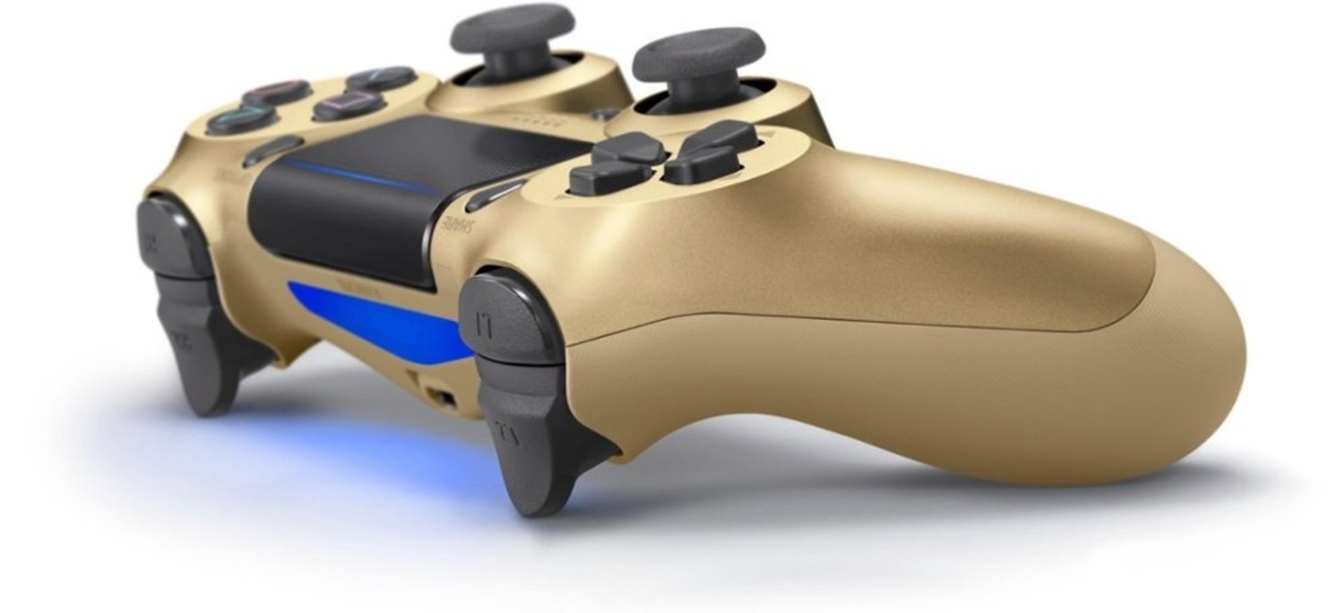 gold dualshock 4 controller