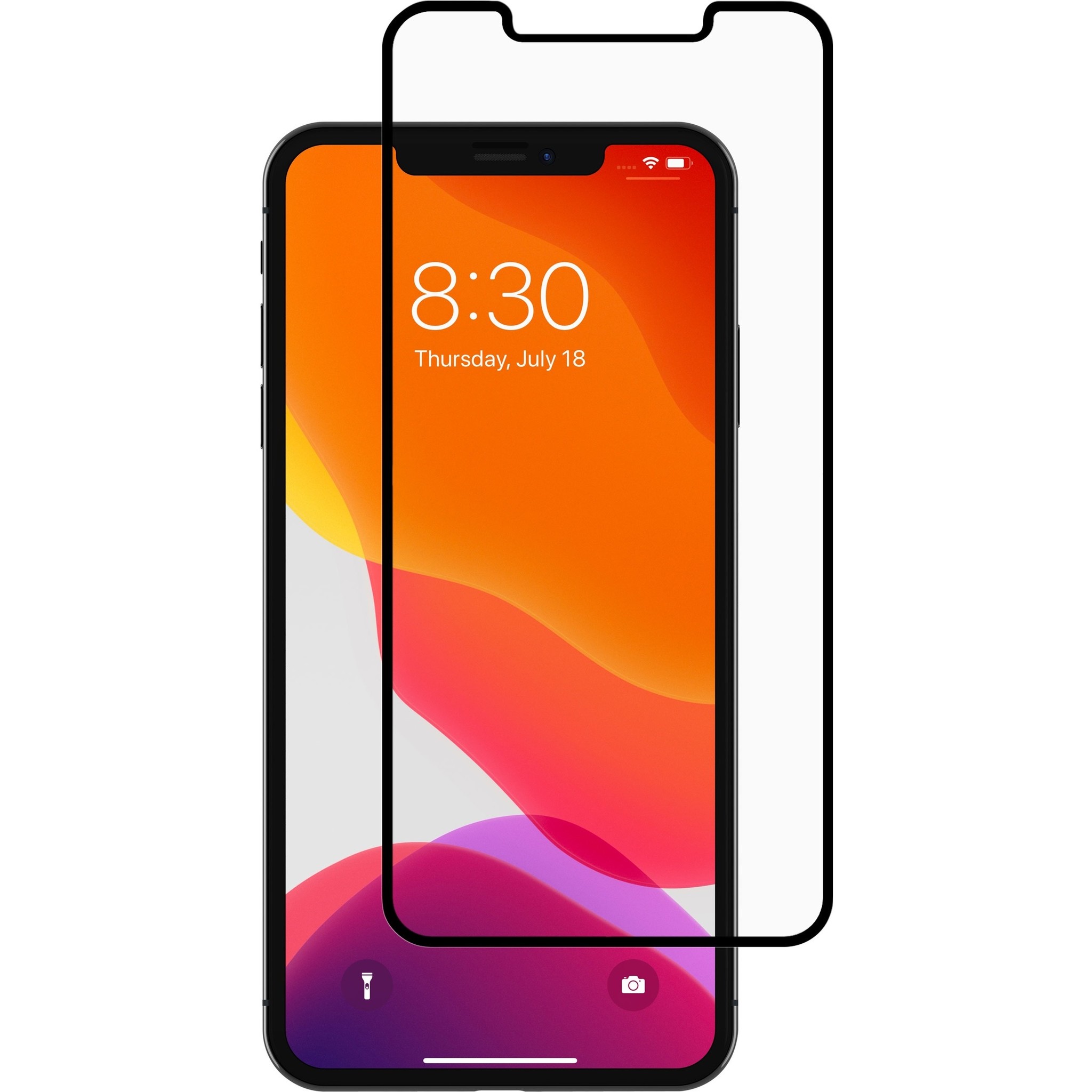 IonGlass Privacy Screen Protector Privacy Black iPhone XS Max BP - kite+key, Rutgers Tech Store