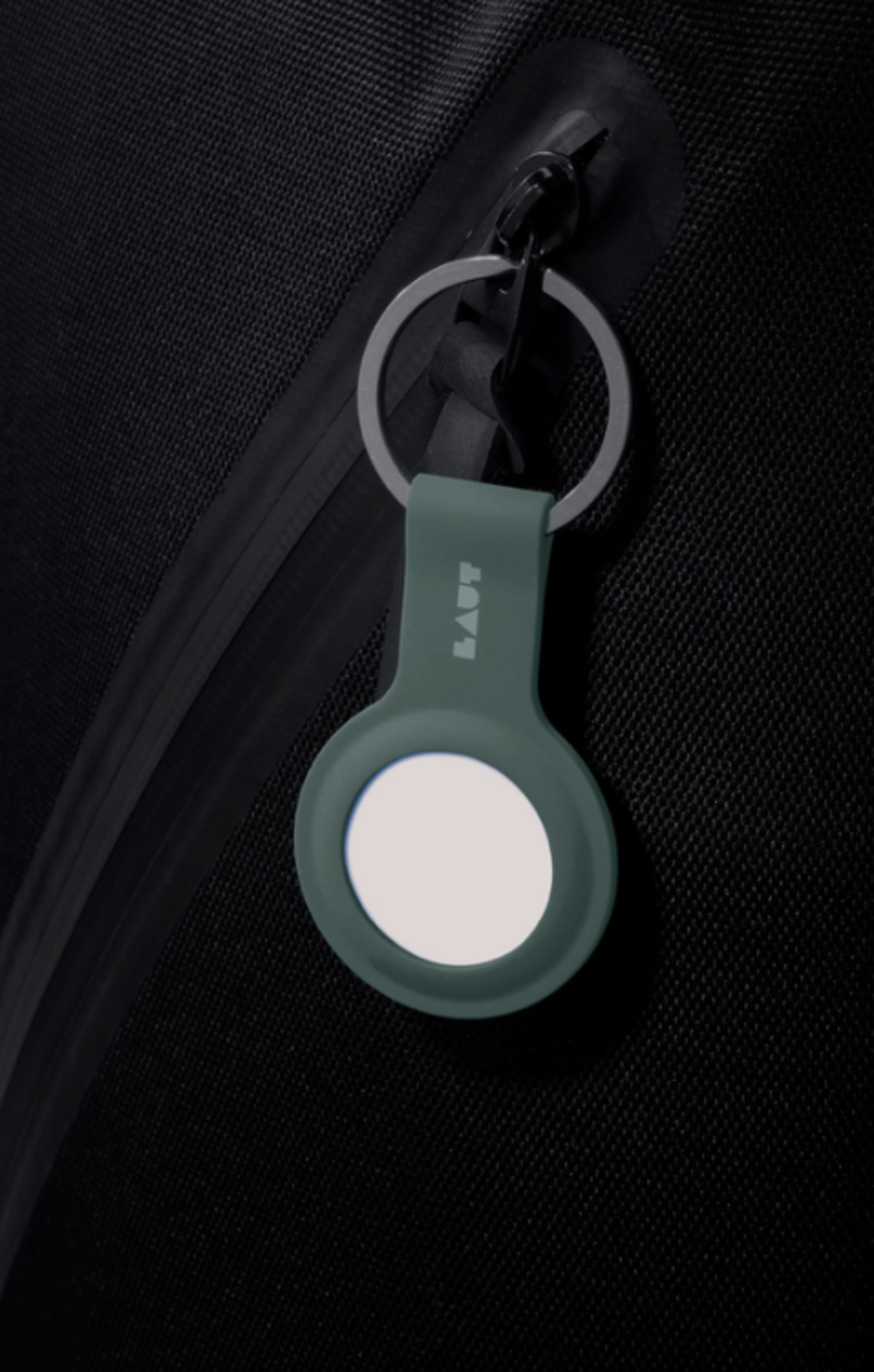 HUEX TAG AirTag Ring Crimson Red kite+key, Rutgers Tech Store