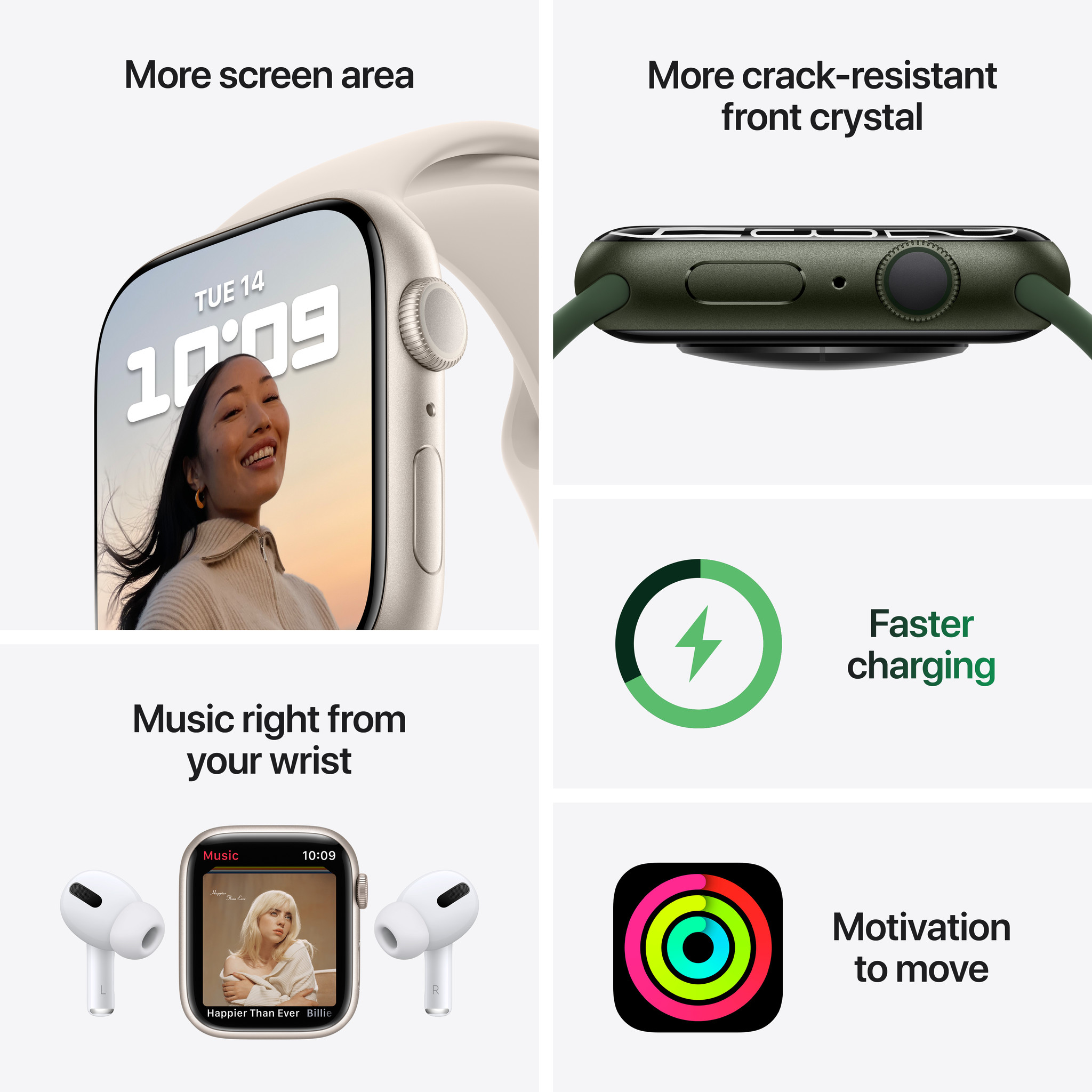 Apple Watch Series 7 GPS | 41mm - kite+key, Rutgers Tech Store