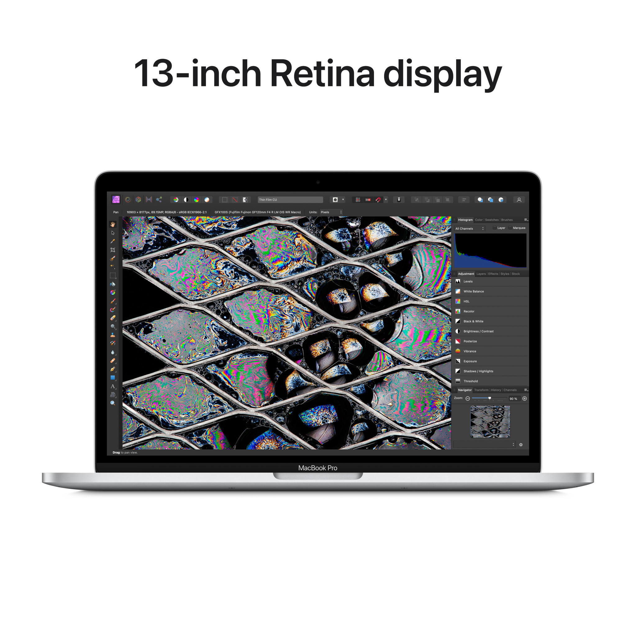 13-inch MacBook Pro with Apple M2 chip Silver- - kite+key, Rutgers