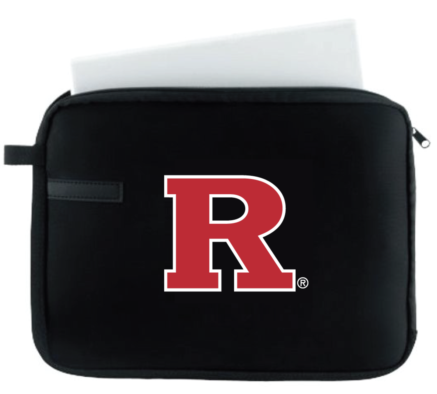 Rutgers Laptop Sleeve - Black - kite+key, Rutgers Tech Store