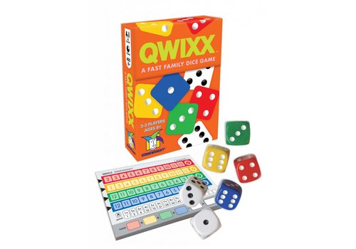 Gamewright Qwixx Dice Game