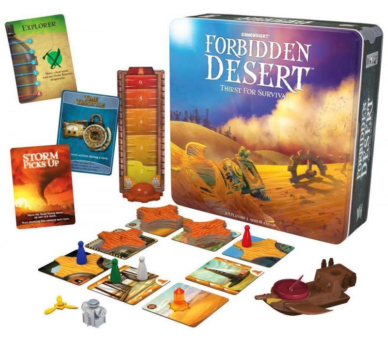 Forbidden Desert Strategy Game