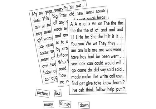 Educational Insights Magnetic Sight Words and Sentence Builders *