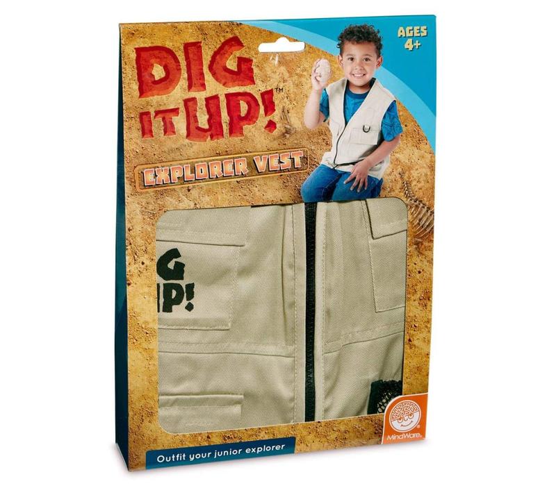 Dig It Up! Explorer Vest, Ages 4+