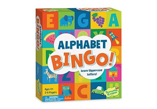 PEACEABLE KINGDOM Alphabet Bingo Board Game*