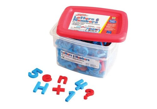 Educational Insights AlphaMagnets® & MathMagnets® Color-Coded, 214 Pieces*