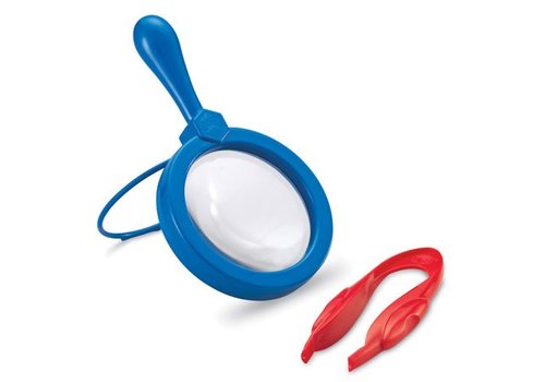 Learning Resources Primary Science Magnifier & Tweezers